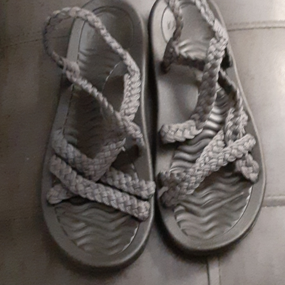 Black sandals